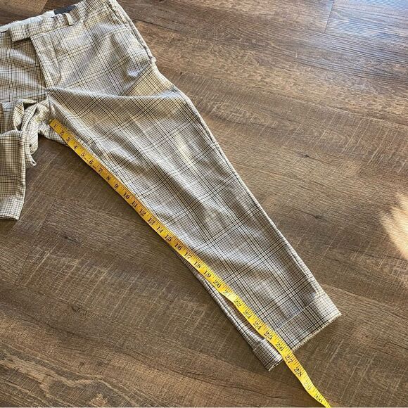 H&M Slim Fit Pants Houndstooth Plaid 33 Regular Men’s Preppy - Picture 12 of 15